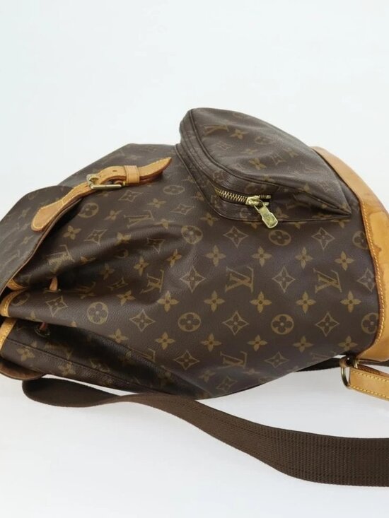 LOUIS VUITTON Monogram Montsouris GM Backpack M51135 LV Auth SW1914 main image 6